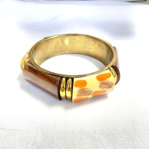 Vintage brass bangle